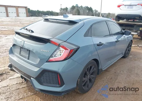 2018 Honda Civic Sport из США, поврежденный, VIN SHHFK7G44JU210818